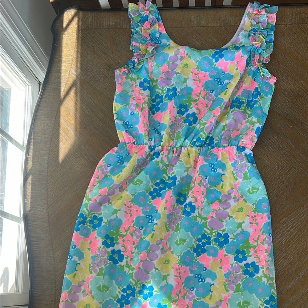 Lilly Pulitzer ruffled straps sundress size xl